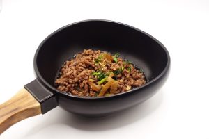 bibim Boeuf haché mariné (halal)